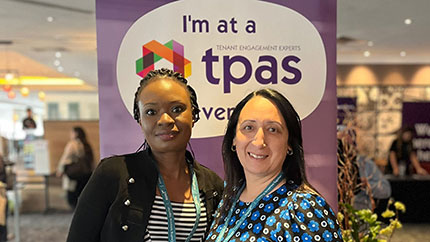 2023-07-13 Candida and Aasia at the 2023 Tpas National Tenant Conference