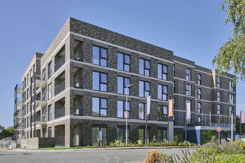 A block of flats at The Atrium