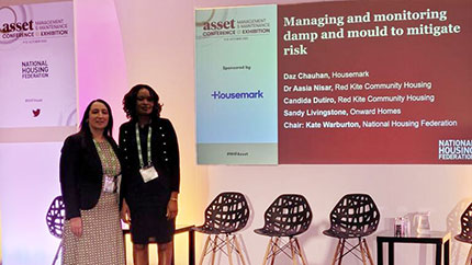 Aasia and Candida at the Asset Management Conference 2023