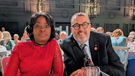 2026 07 29 Ron And Candida At Rotary Club Dinner