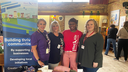 Staff At Community Activity Day
