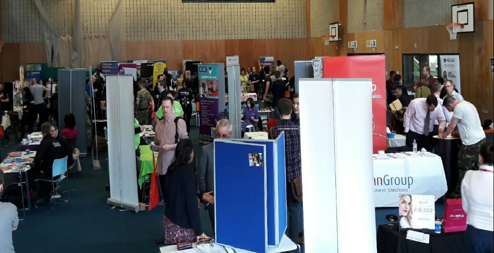 Job Fair panoramic view