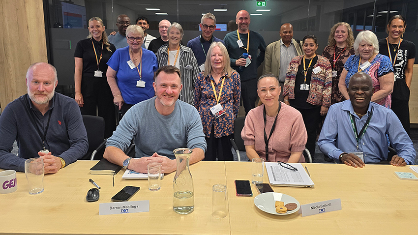 Members of the panel and tenants at the August 2026 Tenant Question Time event