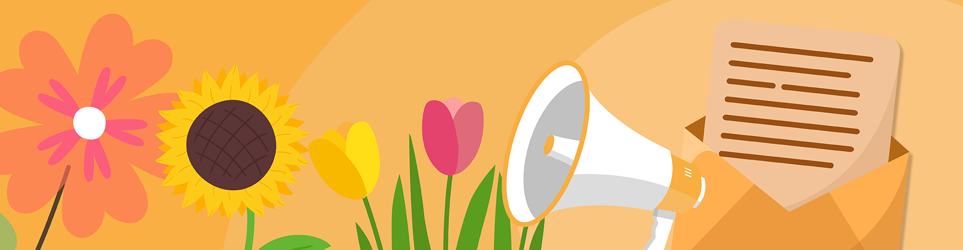 Spring Into Summer Newsletter 2025 Banner