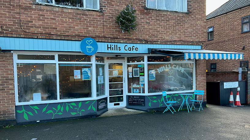 Hills Café storefront