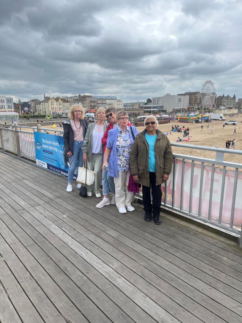 Tenants at Weston-super-Mare beach