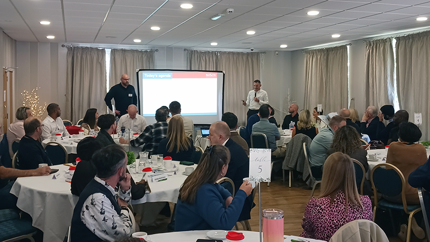 Attendees at Red Kite's first Contractor Partnership Day listening to a presentation