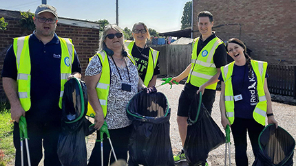 2025 05 01 Litter Picking Group