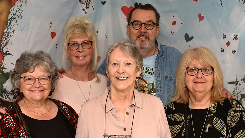 A group of tenant volunteers