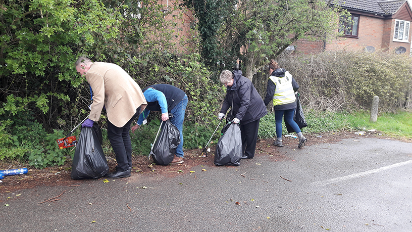 Litter Picking Lane End