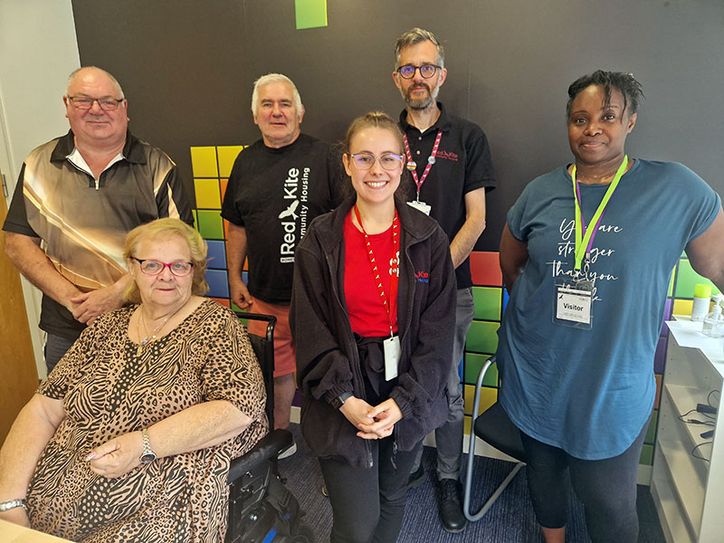 Tenant Volunteers and Communications Team members