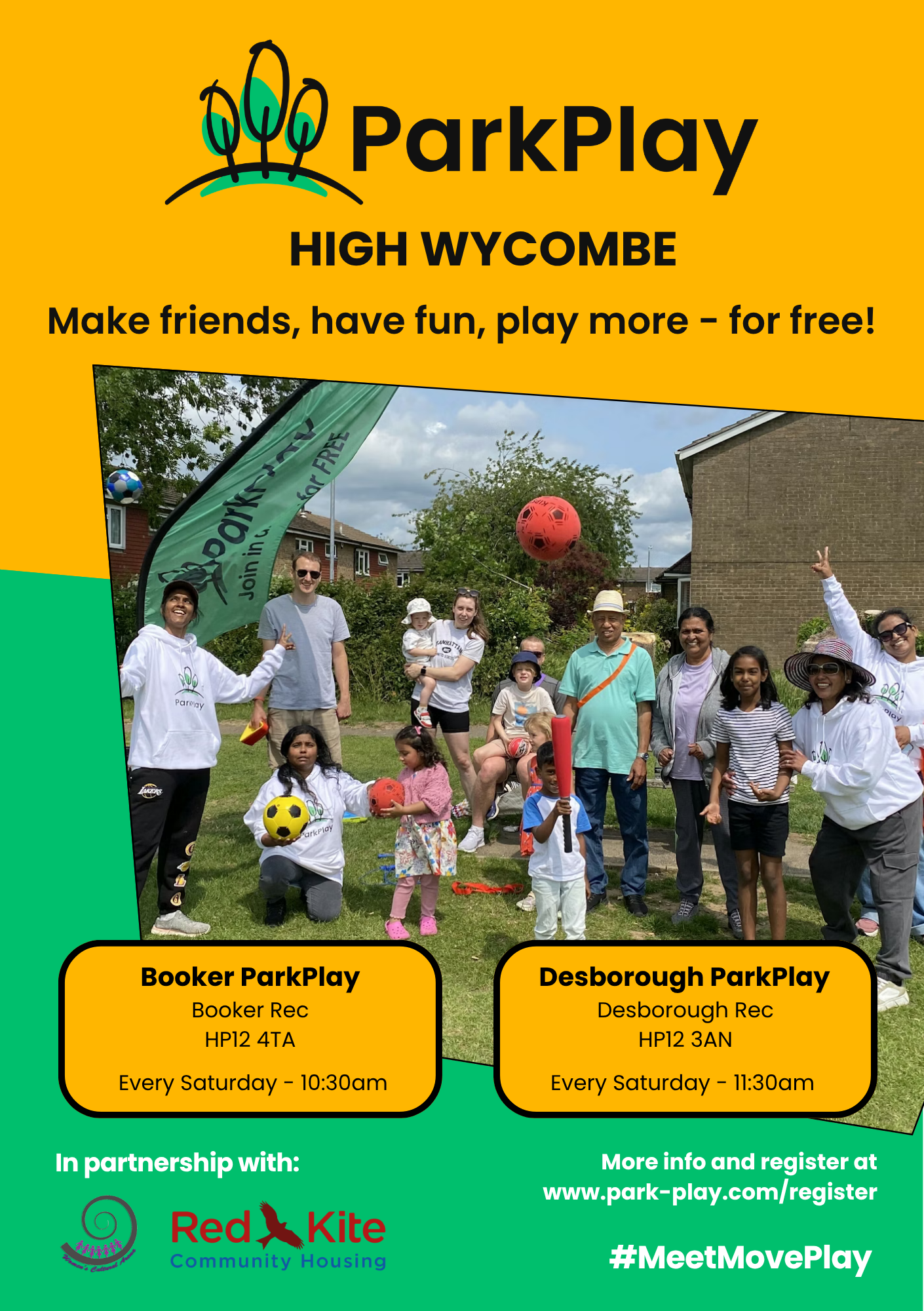 ParkPlay promotional flyer