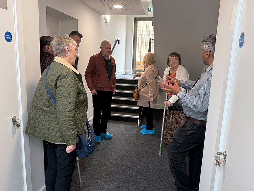 2025 06 18 Tiverton House Development Panel Visit 1