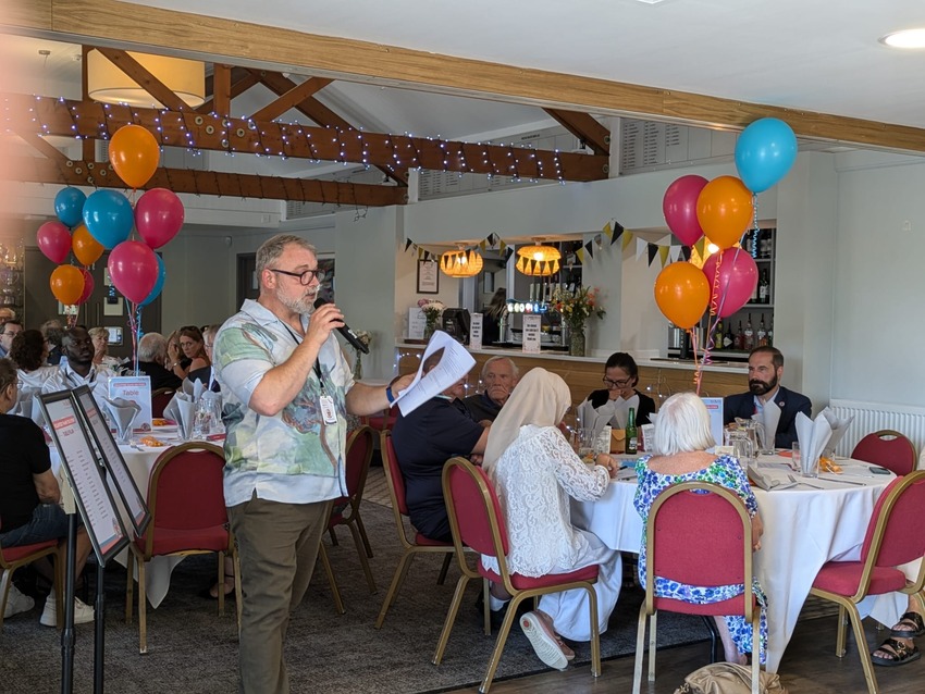 Jon Hosting The Quiz